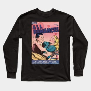 All Romances Classic Comic Book Cover Long Sleeve T-Shirt